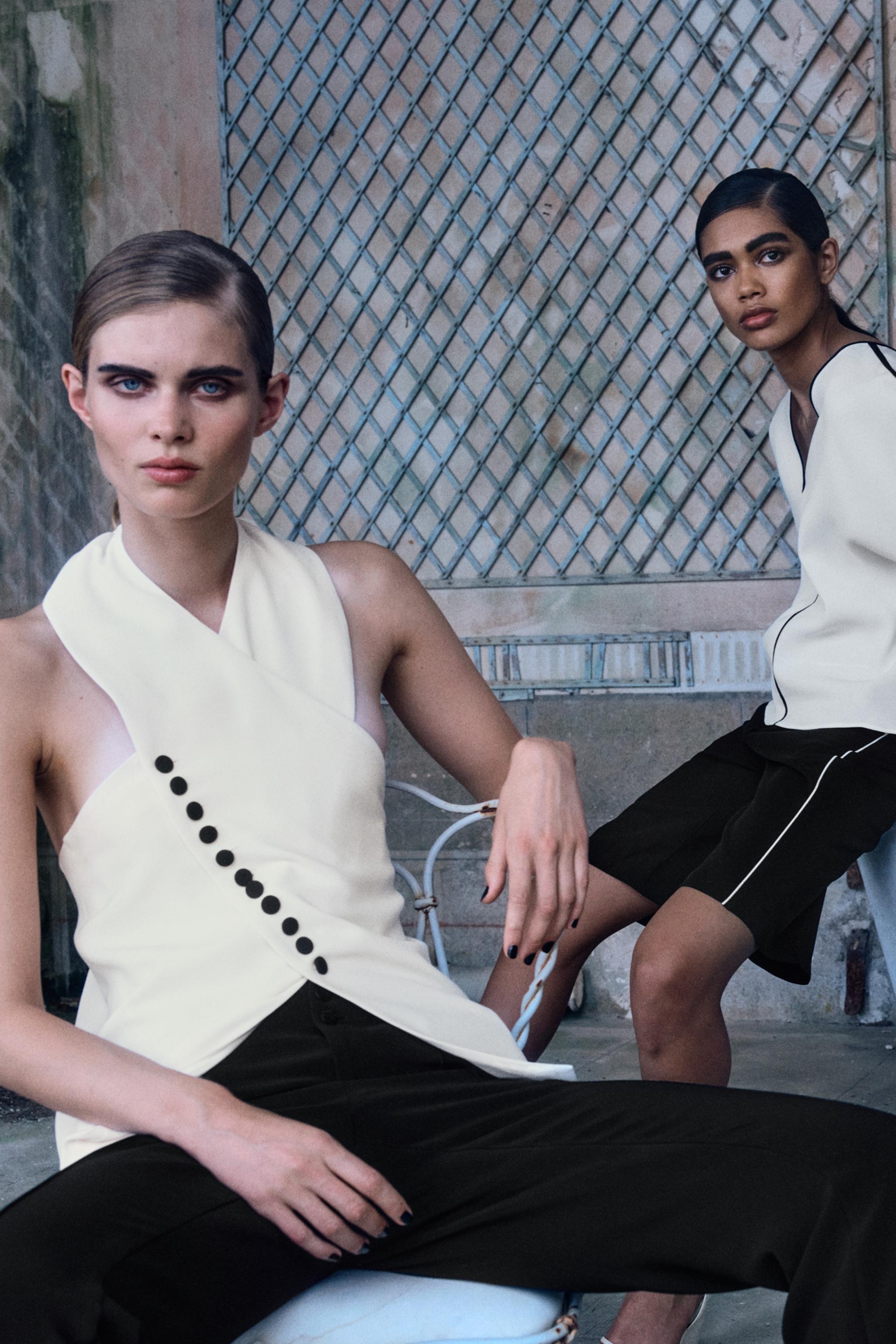 GILET HALTER CROISÉ